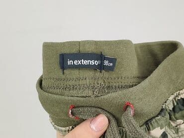 czarne wzorzyste rajstopy: Sweatpants, Inextenso, 2-3 years, 92/98, condition - Perfect — 4
