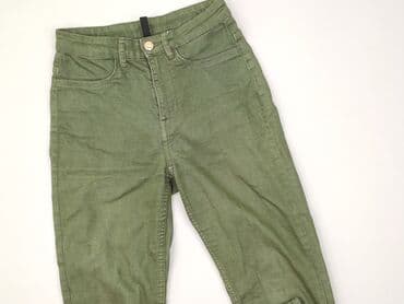Spodnie materiałowe: H&M, Spodnie materiałowe damskie, rozmiar XS