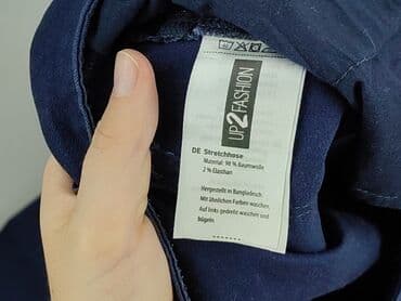 Women: UP2Fashion, Material trousers for women, size 3XL (EU 46) — 5