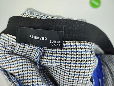 ponczo reserved: Reserved, Spodnie materiałowe damskie, rozmiar M — 4