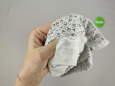 spodnie sliskie: M.Sara, Spodnie materiałowe damskie, rozmiar XS — 5