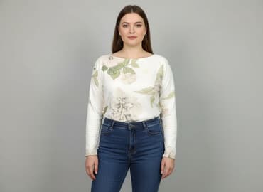 marynarka damska 100 wełna: Bluzka damska, XL — 5