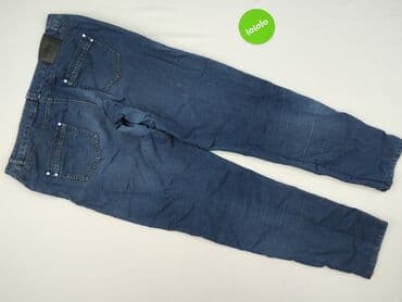 jeansy damskie granatowe: Jeansy damskie, rozmiar XL — 3
