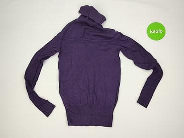 cekinowy sweter: Golf damski, rozmiar XS — 5