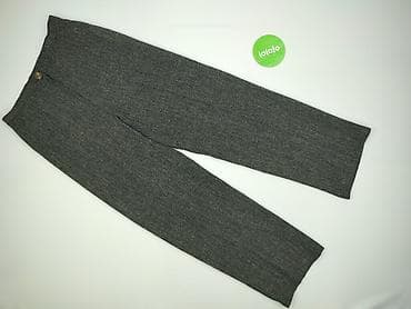 pull on trousers h: Spodnie materiałowe damskie, rozmiar L — 2