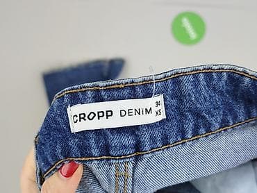 jeans wide: Jeansy damskie, rozmiar XS — 5