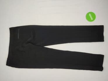legginsy woskowane wysoki stan: Spodnie materiałowe damskie, rozmiar M — 3