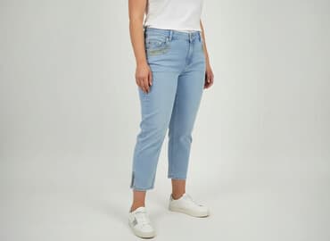 spodnie pumpy lata 80: Spodnie 3/4 damskie, rozmiar 2XL — 6