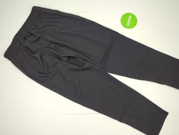 spodnie dresowe z napisami: Material trousers for women, size XL (EU 42) — 3