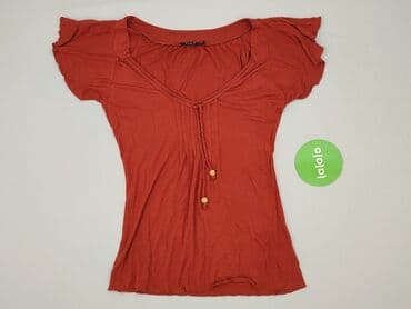 czerwony top stradivarius: Vila, Bluzka damska, XS — 2