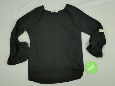 czarne bluzki w lodke: Bluzka damska, rozmiar S — 3