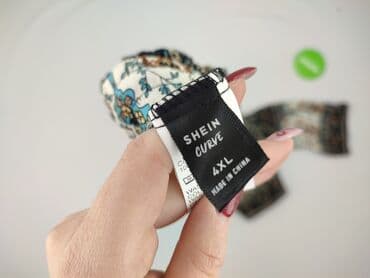 shark spodnie: Shein Curve, Spodnie materiałowe damskie, rozmiar 4XL — 4