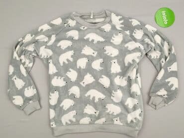 sweter w paski h: Women`s fleece, size 3XL (EU 46) — 2