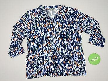 bluzki bufiasta: Bluzka damska, rozmiar 4XL — 2