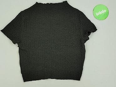 czarne t shirty basic: FB Sister, Top damski, rozmiar XL — 3