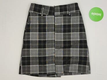 spódniczka w kratę plisowane: Spódnica damska, rozmiar S — 3