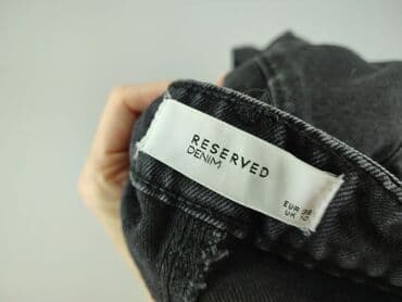 wide jeans: DENIM JEANS, Jeansy damskie, M — 5