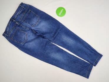 dżinsy z perełkami: Jeansy damskie, rozmiar M — 3