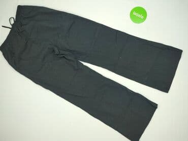 spodnie na gumce czarne: Eleven, Spodnie materiałowe damskie, rozmiar S — 3