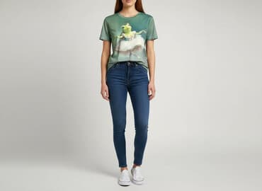 t shirty z traktorem: T-shirt damski, rozmiar M — 1