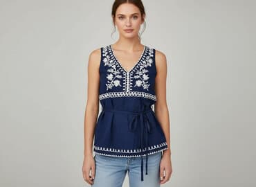 new yorker bluzka z dekoltem: Monsoon, Bluzka damska, rozmiar M — 6