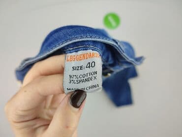 jeansy straight stradivarius: Jeansy damskie, L — 5