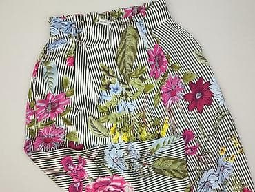 trampki pepegi: Spodnie damskie VÉRTIGO – wzór w paski i kwiaty - Krój: luźne — 1