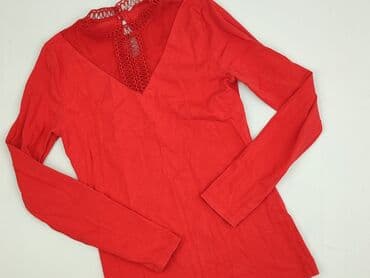 czerwone bluzki koronkowe: Bluzka damska, rozmiar S — 1