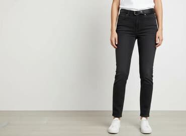 dżinsy czarne: Jeansy damskie, rozmiar 2XS — 6