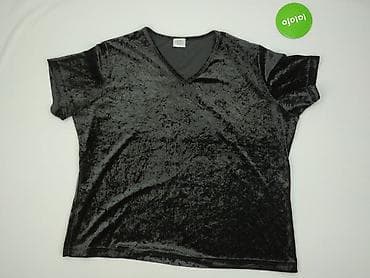 bluzki aksamitna: Bluzka damska, rozmiar 5XL — 2