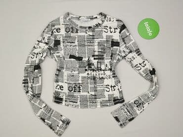 obcisła bluzki w paski: Bershka, Bluzka damska, rozmiar M — 2