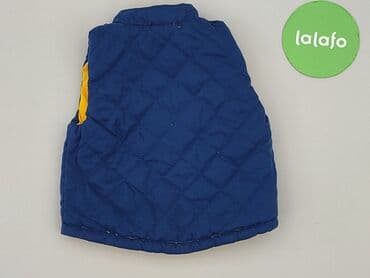 spodnie jeansowe z asymetrycznym zapieciem: Kamizelka, 3-6 miesięcy, stan - Bardzo dobry — 3