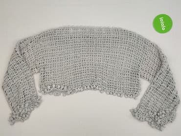 ażurowy sweter na szydełku: Sweter damski, rozmiar One size — 3