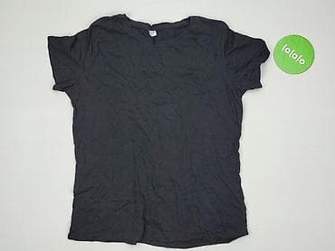 bluzki czarne basic: T-shirt damski, rozmiar M — 2