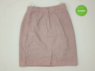 spódnice rozkloszowane pudrowy róż: Spódnica damska, rozmiar M — 4