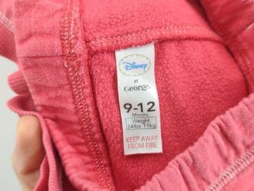 lniany kombinezon hm: Sweatpants, Disney, 9-12 months, condition - Good — 4