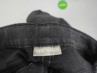 spodnie regular: Spodnie jeansowe, Destination, 13 lat, 158, stan - Bardzo dobry — 4