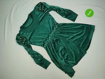 welurowa bluza: Sukienka damska, rozmiar S — 2