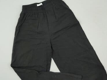 Material trousers for women, size S