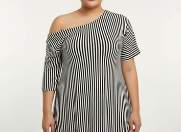 sklep internetowy z sukienkami dla puszystych: Sukienka damska, rozmiar 2XL — 8