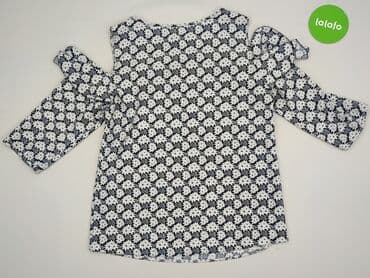 bluzki hiszpanki w kwiaty: Bluzka damska, rozmiar S — 3