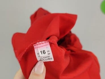 czerwona sukienki plus size: Sukienka damska, rozmiar M — 5