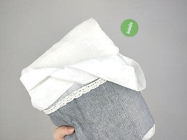 słupek na ubrania: Lniany fartuch kuchenny unisex - Klasyczny fason z prostym wiązaniem — 4