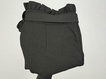 spodnie z pluszu: Spodnie materiałowe damskie, rozmiar M — 5