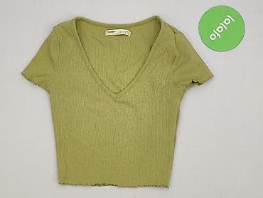 crop sweter: PULL&BEAR, T-shirt damski, rozmiar XS — 2