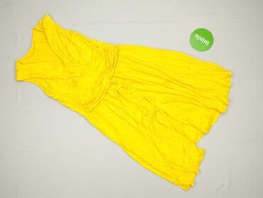 shein zolta sukienka: Sukienka damska, rozmiar S — 2