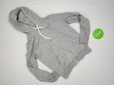 bluzy: H&M Basic, Bluza z kapturem damska, rozmiar XS — 2