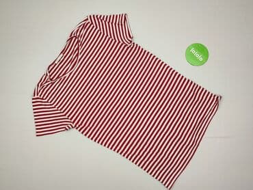 t shirt w czerwone paski: Pieces, Футболка жіноча, розмір S — 3