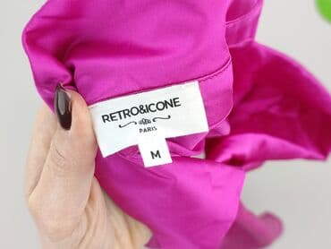 koszula satynowa rozowa: Retro & Icone, Koszula damska, rozmiar M — 4