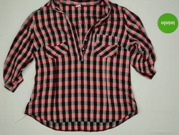 bluzki w kratkę czerwona: Women's blouse, size M — 3